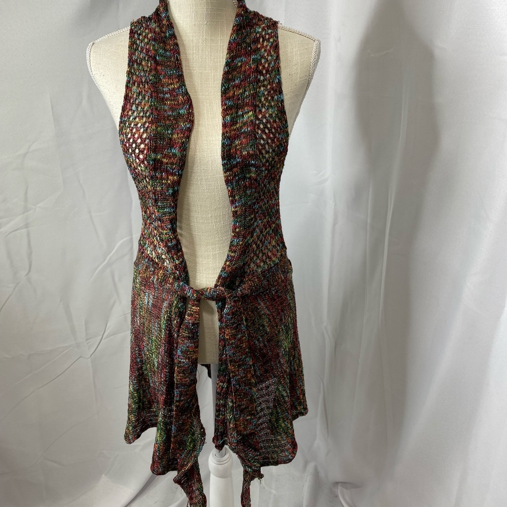 🌺🌺Multicolor Knit Sleeveless Women's Jacket